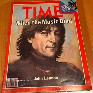 TIME magazine - John Lennon- December 22, 1980